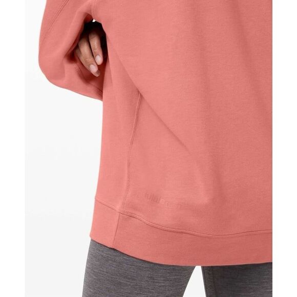 Lululemon Perfectly Oversized Crewneck in Brier Rose Size 10 - Picture 3 of 7